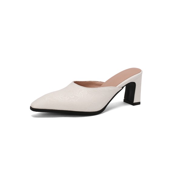 Fashion PU Thick Heel Waterproof Platform Thick Heel Women's Sandals